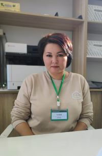 Менеджер ОКО Куркимова Алтнай